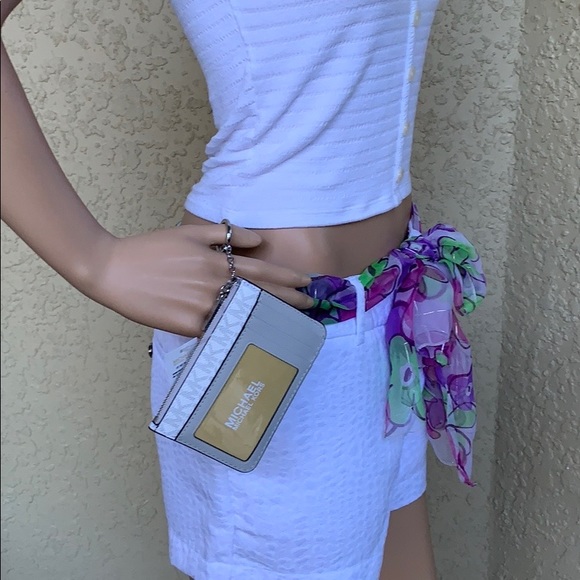 Jet Set Travel Sm TZ Coinpouch W ID Leather Alumin - Picture 3 of 16